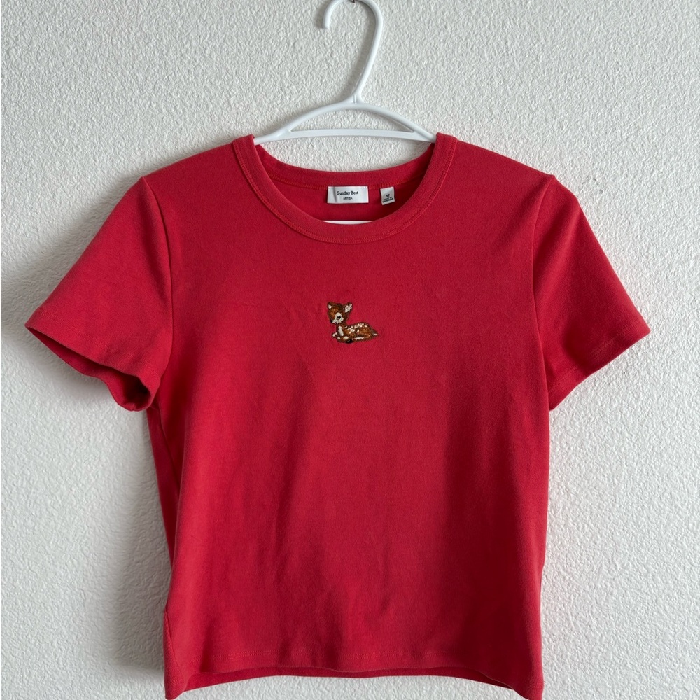 Sunday BestHug Little Ribbed Icon Tee